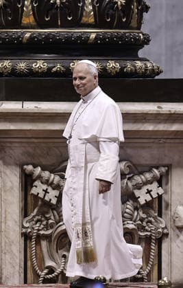 August 5, 2026. Vatican City - POPE LEO XIV during his weekly General Audience in St. Peter s Basilica at the Vatican. EvandroInetti_via ZUMA Wire Vatican City State  - ZUMAi15_ 20260805_zaf_i15_032 Copyright: xEvandroxInettix