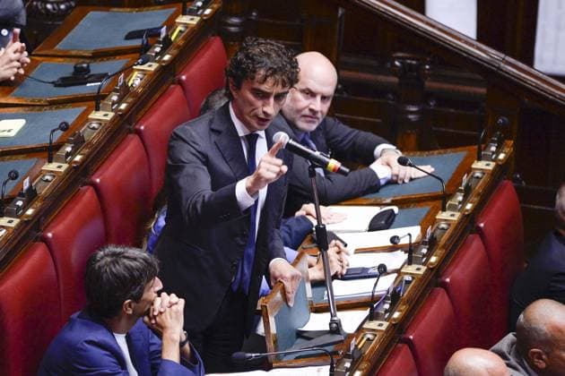 Foto IPP Marco Mattei Roma 05 08 2026 Camera dei deputati discussione e voto sull autorizzazione sequestro delle chat di Delmastro nella foto Galeazzo Bignami Italy Photo Press - World Copyright . *** IPP Photo by Marco Mattei, Rome, August 5, 2026: Chamber of Deputies debate and vote on the authorization to seize Delmastro’s chat records. Photo by Galeazzo Bignami, Italy Photo Press World. Copyright 