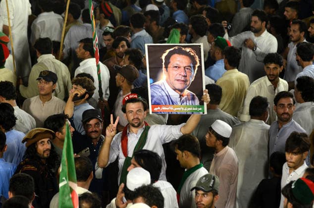 PTI supporters hold rallies marking 3 years since Imran Khan s arrest in Pakistan PESHAWAR, PAKISTAN - AUGUST 5: Supporters of the Pakistan Tehreek-e-Insaf (PTI) party hold a demonstration demanding the release of jailed party founder and former Prime Minister Imran Khan, in Peshawar, Pakistan on August 5, 2026. PTI supporters staged nationwide rallies marking three years since Khan s arrest following a corruption conviction in August 2023. Hussain Ali Anadolu Peshawar Pakistan. Editorial use only. Please get in touch for any other usage.  Copyright: x2026xAnadoluxHussainxAlix