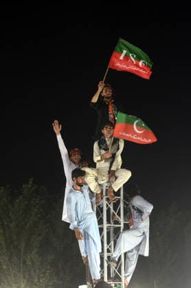 PTI supporters hold rallies marking 3 years since Imran Khan s arrest in Pakistan PESHAWAR, PAKISTAN - AUGUST 5: Supporters of the Pakistan Tehreek-e-Insaf (PTI) party hold a demonstration demanding the release of jailed party founder and former Prime Minister Imran Khan, in Peshawar, Pakistan on August 5, 2026. PTI supporters staged nationwide rallies marking three years since Khan s arrest following a corruption conviction in August 2023. Hussain Ali Anadolu Peshawar Pakistan. Editorial use only. Please get in touch for any other usage.  Copyright: x2026xAnadoluxHussainxAlix