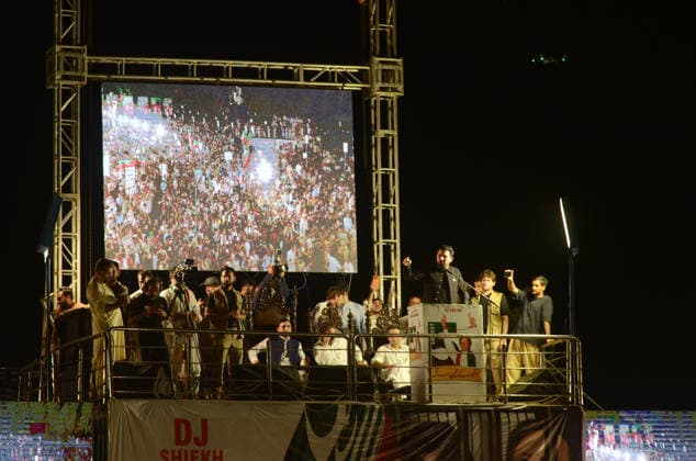 PTI supporters hold rallies marking 3 years since Imran Khan s arrest in Pakistan PESHAWAR, PAKISTAN - AUGUST 5: Supporters of the Pakistan Tehreek-e-Insaf (PTI) party hold a demonstration demanding the release of jailed party founder and former Prime Minister Imran Khan, in Peshawar, Pakistan on August 5, 2026. PTI supporters staged nationwide rallies marking three years since Khan s arrest following a corruption conviction in August 2023. Hussain Ali Anadolu Peshawar Pakistan. Editorial use only. Please get in touch for any other usage.  Copyright: x2026xAnadoluxHussainxAlix