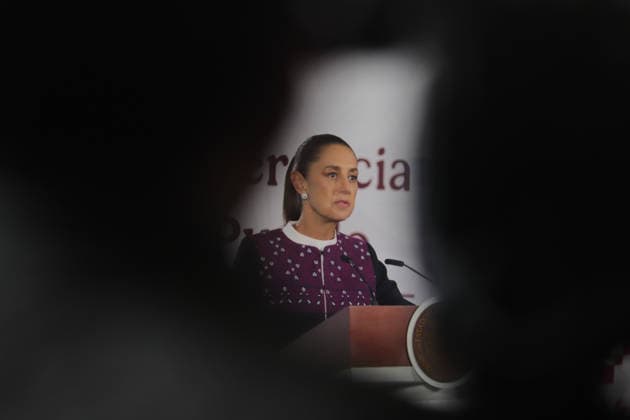 Mexico™s President Claudia Sheinbaum Holds Briefing Mexican President Claudia Sheinbaum speaks during her press conference about upcoming National Reforestation Day, a nationwide environmental initiative scheduled to take place on Sunday, August 9, across all 32 states of the country. on August 5, 2026 in Mexico City, Mexico. (Photo by Carlos Santiago Eyepix Group) Copyright: xCarlosxSantiagox xEyepixxGroupx CS_05082026_193964