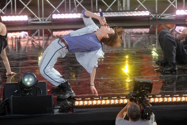 August 5, 2026, Manhattan, New York, U.S.A: New York, New York August 5, 2026. Tomorrow X Singer YeonJun perform in Central Park for The Good Morning America Concert series. Manhattan U.S.A  - ZUMAc272 20260805_znp_c272_034 Copyright: xEmilyxCotlerx