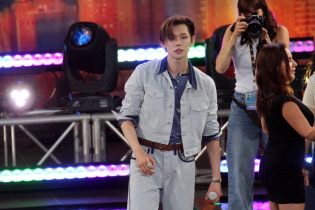 August 5, 2026, Manhattan, New York, USA: New York, New York August 5, 2026. Tomorrow X Singer YeonJun perform in Central Park for The Good Morning America Concert series. Manhattan USA - ZUMAct2_ 20260805_faf_ct2_023 Copyright: xBrucexCotlerx