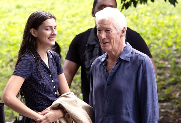 Richard Gere and Diana Silvers on Set of Asymmetry in NYC Richard Gere and Diana Silvers on Set of Asymmetry in NYC, Central Park, NY. 05 Aug 2026 Pictured: Richard Gere, Diana Silvers.  Copyright: xThexMegaxAgencyxMEGAx