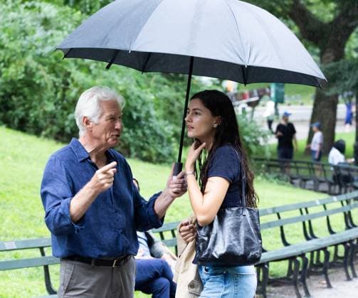 Richard Gere and Diana Silvers on Set of Asymmetry in NYC Richard Gere and Diana Silvers on Set of Asymmetry in NYC, Central Park, NY. 05 Aug 2026 Pictured: Richard Gere, Diana Silvers.  Copyright: xThexMegaxAgencyxMEGAx