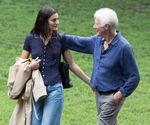 Richard Gere and Diana Silvers on Set of Asymmetry in NYC Richard Gere and Diana Silvers on Set of Asymmetry in NYC, Central Park, NY. 05 Aug 2026 Pictured: Richard Gere, Diana Silvers.  Copyright: xThexMegaxAgencyxMEGAx