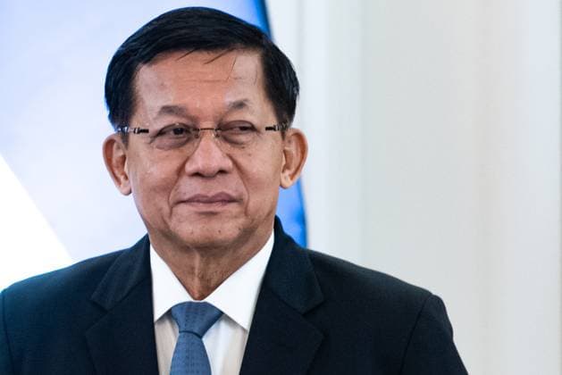 August 6, 2026, Bangkok, Thailand: Min Aung Hlaing, President of Myanmar, attends during a signing ceremony..Min Aung Hlaing, President of Myanmar, is on an official visit to Thailand, aiming to re-engage diplomatically with Thailand. Bangkok Thailand - ZUMAs197 20260806_aaa_s197_014 Copyright: xPeeraponxBoonyakiatx