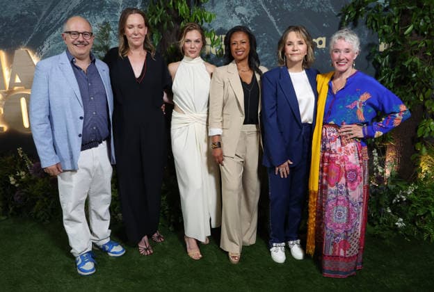 Los Angeles premiere of TV show Anna Pigeon at The London West Hollywood at Beverly Hills Featuring: Morwyn Brebner, Tracy Spiridakos, Val Boreland, Lea Thompson, Nevada Barr Where: Los Angeles, California, United States When: 05 Aug 2026 Credit: Faye s Vision Cover Images EDITORIAL USE ONLY. NOT FOR USE BY NEWSPAPERS BASED IN THE UK. Copyright: xx coverimg55899771