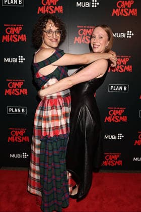 Celebrities attend the New York special screening of Teenage Sex and Death at Camp Miasma at Metrograph Featuring: Jane Schoenbrun and Hannah Einbinder Where: New York, New York, United States When: 05 Aug 2026 Credit: Dave Allocca Starpix INSTARimages EDITORIAL USE ONLY. NOT FOR USE BY NEWSPAPERS BASED IN THE UK. Copyright: xDavexAlloccax xStarpixx instar55900186
