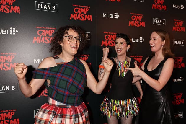 Celebrities attend the New York special screening of Teenage Sex and Death at Camp Miasma at Metrograph Featuring: Jane Schoenbrun, Sarah Sherman, Hannah Einbinder Where: New York, New York, United States When: 05 Aug 2026 Credit: Dave Allocca Starpix INSTARimages EDITORIAL USE ONLY. NOT FOR USE BY NEWSPAPERS BASED IN THE UK. Copyright: xDavexAlloccax xStarpixx instar55900178