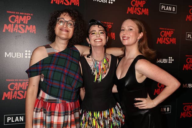 Celebrities attend the New York special screening of Teenage Sex and Death at Camp Miasma at Metrograph Featuring: Jane Schoenbrun, Sarah Sherman, Hannah Einbinder Where: New York, New York, United States When: 05 Aug 2026 Credit: Dave Allocca Starpix INSTARimages EDITORIAL USE ONLY. NOT FOR USE BY NEWSPAPERS BASED IN THE UK. Copyright: xDavexAlloccax xStarpixx instar55900180
