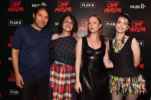 Celebrities attend the New York special screening of Teenage Sex and Death at Camp Miasma at Metrograph Featuring: Jeremy Kleiner, Jane Schoenbrun, Hannah Einbinder and Sarah Sherman Where: New York, New York, United States When: 05 Aug 2026 Credit: Dave Allocca Starpix INSTARimages EDITORIAL USE ONLY. NOT FOR USE BY NEWSPAPERS BASED IN THE UK. Copyright: xDavexAlloccax xStarpixx instar55900195