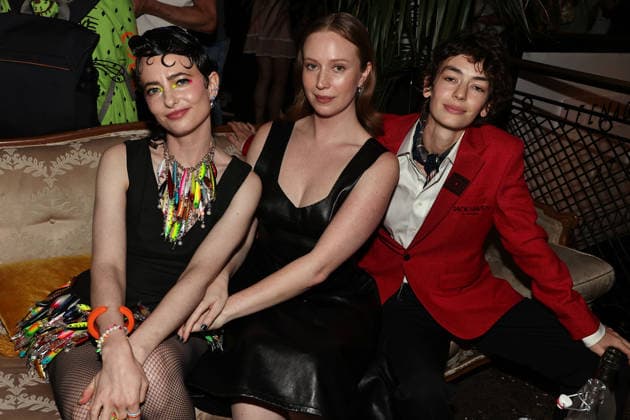 Celebrities attend the New York special screening of Teenage Sex and Death at Camp Miasma at Metrograph Featuring: Sarah Sherman, Hannah Einbinder and Jack Haven Where: New York, New York, United States When: 05 Aug 2026 Credit: Dave Allocca Starpix INSTARimages EDITORIAL USE ONLY. NOT FOR USE BY NEWSPAPERS BASED IN THE UK. Copyright: xDavexAlloccax xStarpixx instar55900211