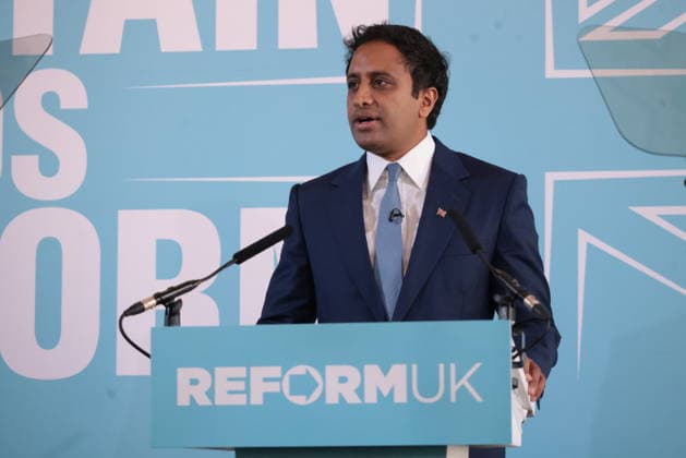 . 06 08 2026. London, United Kingdom. Reform UK Press Conference Westminster. Reform UK hold press conference in Westminster with Zia Yusuf.  xMartynxWheatleyx xi-Imagesx IIM-26938-0005