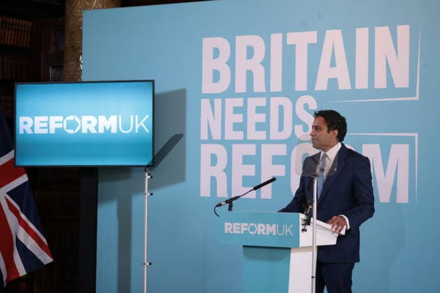 . 06 08 2026. London, United Kingdom. Reform UK Press Conference Westminster. Reform UK hold press conference in Westminster with Zia Yusuf.  xMartynxWheatleyx xi-Imagesx IIM-26938-0011