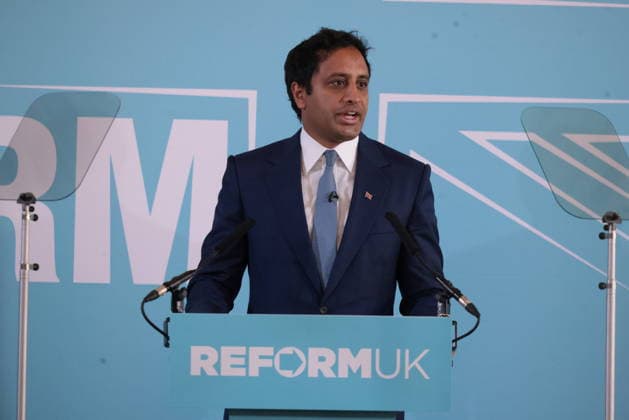 . 06 08 2026. London, United Kingdom. Reform UK Press Conference Westminster. Reform UK hold press conference in Westminster with Zia Yusuf.  xMartynxWheatleyx xi-Imagesx IIM-26938-0012