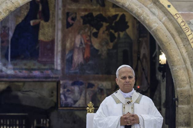 Pope Leo XIV meets participants of the Go! Franciscan Youth Meeting 2026 in Assisi ASSISI, ITALY - AUGUST 6: Pope Leo XIV celebrates Mass at the Basilica of St. Mary of the Angels in Assisi, Italy, on August 6, 2026. Pope Leo XIV made a pastoral visit to Assisi, the birthplace and place of death of Saint Francis, where he met with young participants in the Go! Franciscan Youth Meeting 2026. Riccardo De Luca Anadolu Assisi Italy. Editorial use only. Please get in touch for any other usage.  Copyright: x2026xAnadoluxRiccardoxDexLucax