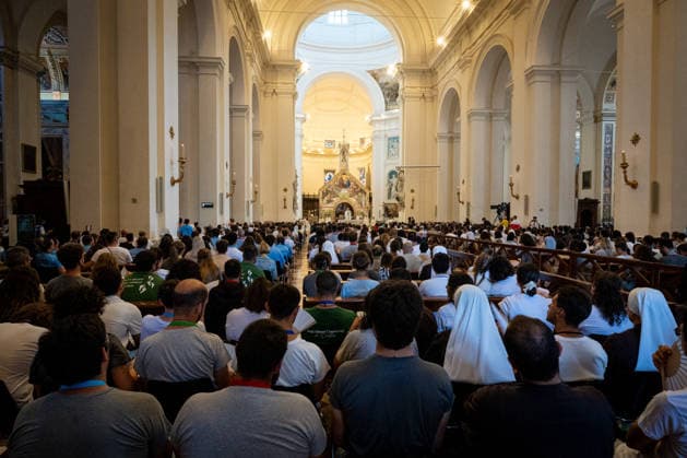 Pope Leo XIV leads a holy mass at Santa Maria degli Angeli Basilica during a pastoral visit in Assisi, Italy, on 06 August 2026. Pope Leo XIV leads a holy mass at Santa Maria degli Angeli Basilica during a pastoral visit in Assisi, Italy, on 06 August 2026., Credit:Stefano Costantino TTL Stefano Costantino Avalon Italy, Assisi  Copyright: xStefanoxCostantinoxTTLx xStefanoxCostantinox xAvalonx 1120996456
