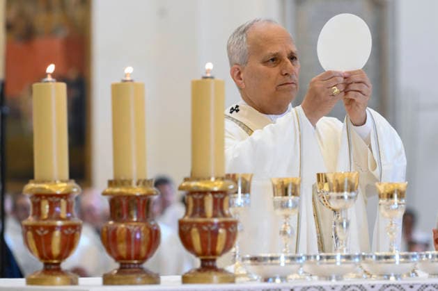 News Bilder des Tages ASSISI - POPE LEO XIV PRESIDES OVER MASS IN THE BASILICA OF SANTA MARIA DEGLI ANGELI DURING A PASTORAL VISIT TO ASSISI August 6, 2026 ITALY REL -Assisi, Italy, August 6, 2026 Pope Leo XIV presides over Mass in the Basilica of Santa Maria degli Angeli during a pastoral visit to Assisi. EDITORIAL USE ONLY - NO BOOKS Copyright: xVATICANxMEDIAx xCatholicxPressxPhotox