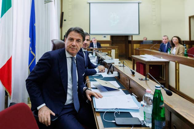 August 6, 2026, Rome, Italia, Italy: Former Prime Minister Giuseppe Conte was heard by the Parliamentary Commission of Inquiry into the management of the health emergency caused by the Covid-19 pandemic, Rome, 06 08 2026 Rome Italy  - ZUMAa289 20260806_zia_a289_031 Copyright: xFrancescoxFotiax xAgfx