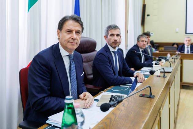 August 6, 2026, Rome, Italia, Italy: Former Prime Minister Giuseppe Conte was heard by the Parliamentary Commission of Inquiry into the management of the health emergency caused by the Covid-19 pandemic, Rome, 06 08 2026 Rome Italy  - ZUMAa289 20260806_zia_a289_033 Copyright: xFrancescoxFotiax xAgfx