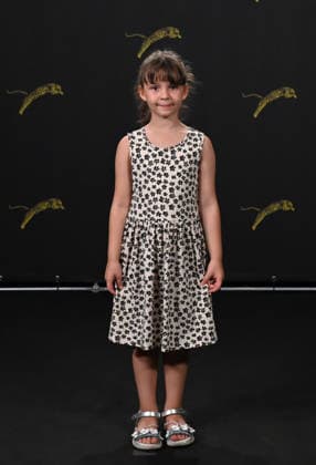 IPA87279745 - Locarno, Switzerland Locarno Film Festival 2026 Armony photocall with the cast In the photo: Aurora Cherchi, actress  Copyright: xNickxZonnax xNickxZonnax 87279745