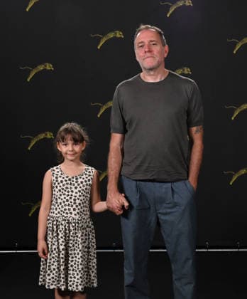 IPA87279727 - Locarno, Switzerland Locarno Film Festival 2026 Armony photocall: film and cast In the photo: Valerio Mastrandrea (actor), Aurora Cherchi (actress)  Copyright: xNickxZonnax xNickxZonnax 87279727