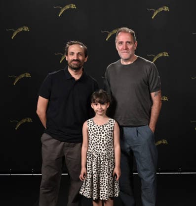 Entertainment Bilder des Tages IPA87279722 - Locarno, Switzerland Locarno Film Festival 2026 Armony photocall with the film cast In the photo: Dario Albertini (director), Valerio Mastrandrea (actor), Aurora Cherchi (actress)  Copyright: xNickxZonnax xNickxZonnax 87279722