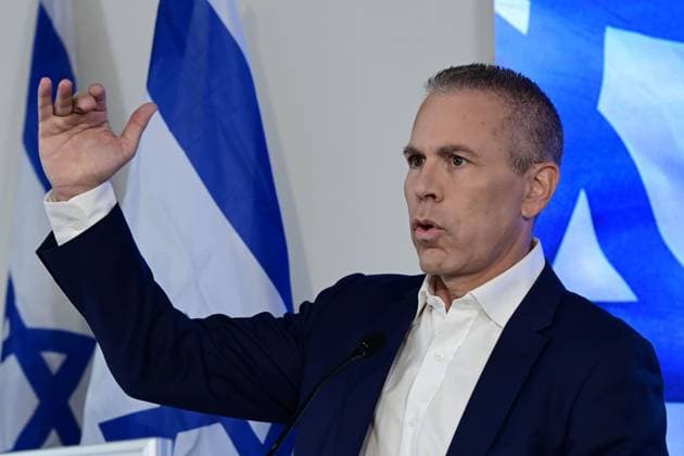 Erdan and Edelstein Launch New Political Party in Tel Aviv TEL AVIV, Israel August 6, 2026: Members of the Knesset Gilad Erdan and Yuli Edelstein launch their new political party during a press conference in Tel Aviv. Tel-Aviv Israel Copyright: x xTomerxNeubergx xJNAxPressx