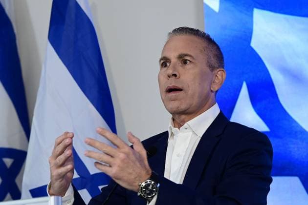 Erdan and Edelstein Launch New Political Party in Tel Aviv TEL AVIV, Israel August 6, 2026: Members of the Knesset Gilad Erdan and Yuli Edelstein launch their new political party during a press conference in Tel Aviv. Tel-Aviv Israel Copyright: x xTomerxNeubergx xJNAxPressx