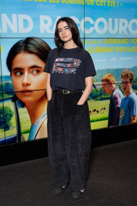 Exclu - Un Grand Raccourci Premiere - Paris AJ Exclusive - French actress Sara Montpetit attends the photocall of ‘Un Grand Raccourci’ Paris Film Premiere at UGC Cine Cite Les Halles on August 6, 2026 in Paris, France. Photo by Alexis jumeau ABACAPRESS.COM Paris France  Copyright: xJumeauxAlexis ABACAx