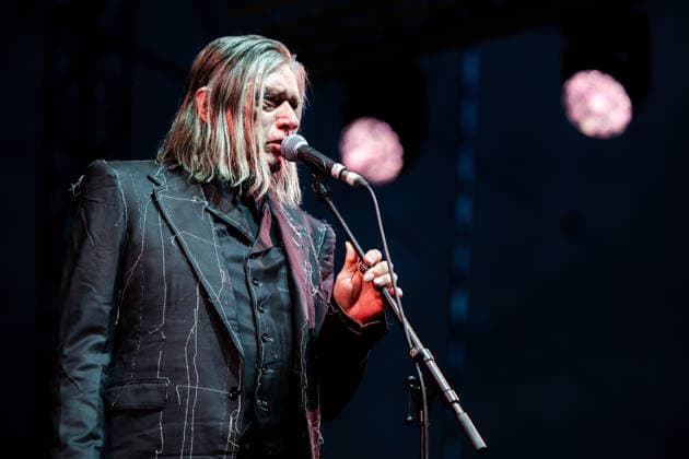 A concert by the German band Einsturzende Neubauten at the Pop Messe music festival on August 6, 2026, Brno, Czech Republic. (CTKxPhoto RichardxSkoumal) CTKPhotoP2026080607646  CTKPhotoP2026080607646