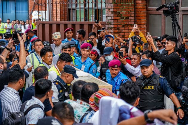 Body of Mountaineer Pur Bahadur Gurung Arrives in Kathmandu Kathmandu, Nepal - August 6, 2026: The body of veteran Nepali mountaineer Pur Bahadur Gurung, popularly known as Yukta, arrives at the Tribhuvan International Airport in Kathmandu, Nepal. after being repatriated from Pakistan. Gurung died in an avalanche on Broad Peak during a mountaineering expedition. His family, fellow climbers, and well-wishers gathered at the airport to receive his body. (Photo by AP Tolang Nexpher Images) kathmandu bagmati