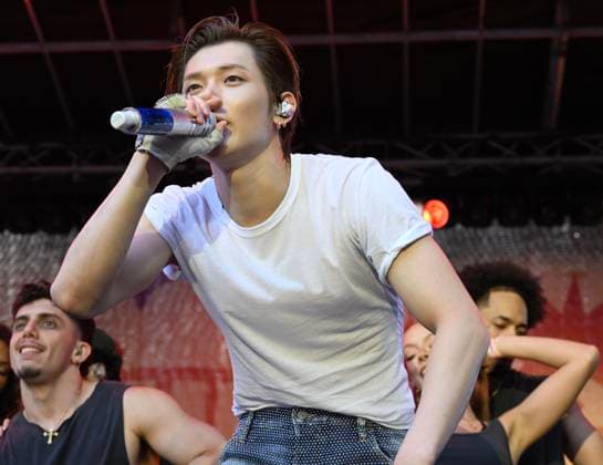 August 6, 2026, New York, New York, USA: Yeonjun performs at Z100 Summer Bash 2026 at Hudson Yards in New York, New York, United States on Thursday, August 6, 2026. Choi Yeon-jun, known as Yeonjun, is a South Korean singer, songwriter, and member of the K-pop boy band Tomorrow X Together (TXT) New York USA - ZUMAs152 20260806_faa_s152_057 Copyright: xKylexMazza CNPx