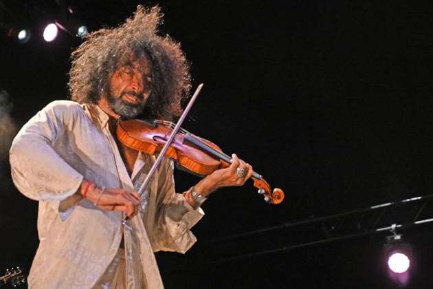 Ara Malikian performs in Sitges (Barcelona) before 2000 people - 06 Aug 2026 Violinist Ara Malikian seen during his performance at the Terramar CaixaBank Festival. Lebanese violinist Ara Malikian performed before 2000 people at the Terramar CaixaBank Festival in Sitges (Barcelona). Ara Malikian (Beirut, September 14, 1968) is a Lebanese violinist of Armenian descent based in Spain, considered one of the most virtuosic and original violinists of his generation. Sitges Spain Copyright: xRamonxCostax xSOPAxImagesx AraMalikianperformsinSitgesbefore2000people_Sitges_RamonCosta_August_6_2026 (9)