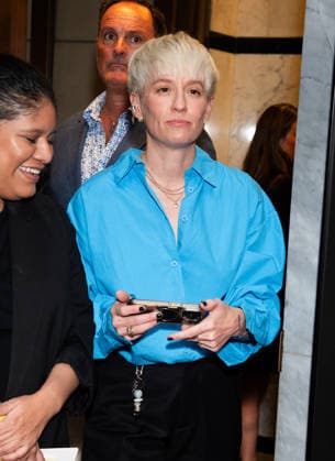 Paley Live Presents Ted Lasso S4 Featuring: Megan Rapinoe Where: New York, New York, United States When: 06 Aug 2026 Credit: Janet Mayer INSTARimages.com EDITORIAL USE ONLY. NOT FOR USE BY NEWSPAPERS BASED IN THE UK. Copyright: xx instar55901900
