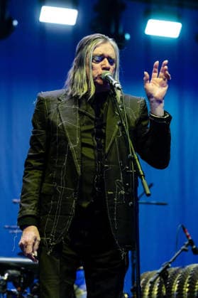 A concert by the German band Einsturzende Neubauten at the Pop Messe music festival on August 6, 2026, Brno, Czech Republic. (CTKxPhoto RichardxSkoumal) CTKPhotoP2026080607657  CTKPhotoP2026080607657