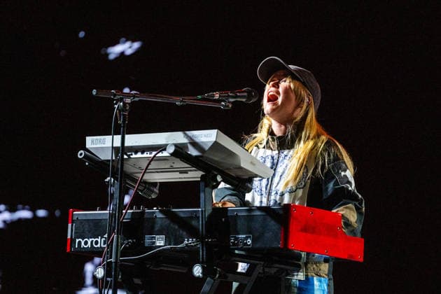 Concert by the Swedish singer and musician Anna von Hausswolf at the Pop Messe music festival on August 6, 2026, in Brno, Czech Republic. (CTKxPhoto RichardxSkoumal) CTKPhotoP2026080700186  CTKPhotoP2026080700186