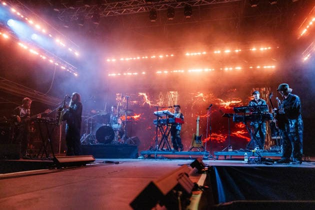 Concert by the Swedish singer and musician Anna von Hausswolf at the Pop Messe music festival on August 6, 2026, in Brno, Czech Republic. (CTKxPhoto RichardxSkoumal) CTKPhotoP2026080700189  CTKPhotoP2026080700189