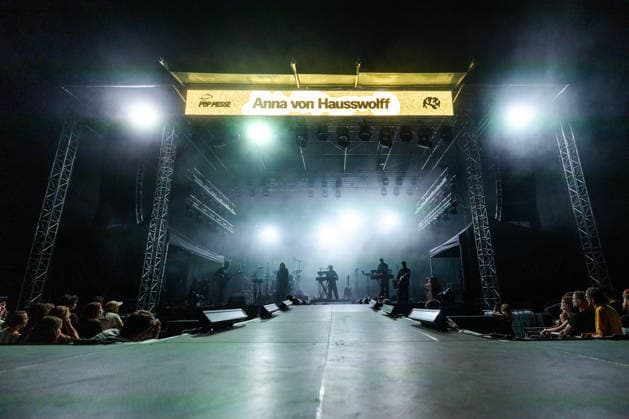 Concert by the Swedish singer and musician Anna von Hausswolf at the Pop Messe music festival on August 6, 2026, in Brno, Czech Republic. (CTKxPhoto RichardxSkoumal) CTKPhotoP2026080700193  CTKPhotoP2026080700193