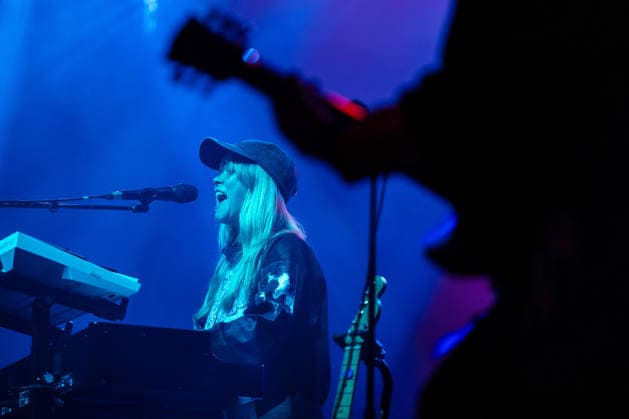 Concert by the Swedish singer and musician Anna von Hausswolf at the Pop Messe music festival on August 6, 2026, in Brno, Czech Republic. (CTKxPhoto RichardxSkoumal) CTKPhotoP2026080700196  CTKPhotoP2026080700196