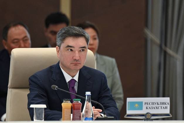 Kyrgyzstan Eurasian Intergovernmental Council 9218439 07.08.2026 Kazakh Prime Minister Olzhas Bektenov attends an expanded format meeting of the Eurasian Intergovernmental Council in Cholpon-Ata, Kyrgyzstan. Alexander Miridonov Sputnik Cholpon-Ata Kyrgyzstan  Copyright: xAlexanderxMiridonovx