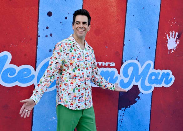 Cast member, director and producer Eli Roth attends the premiere of the motion picture dark comedy Ice Cream Man at the Vista Theater in Los Angeles on Thursday, August 6, 2026. Storyline: An idyllic summer town descends into madness when an ice cream man serves kids sweet delights with horrifying results.  LAP2026080607 JIMxRUYMEN