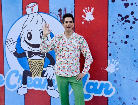 Cast member, director and producer Eli Roth attends the premiere of the motion picture dark comedy Ice Cream Man at the Vista Theater in Los Angeles on Thursday, August 6, 2026. Storyline: An idyllic summer town descends into madness when an ice cream man serves kids sweet delights with horrifying results.  LAP2026080610 JIMxRUYMEN
