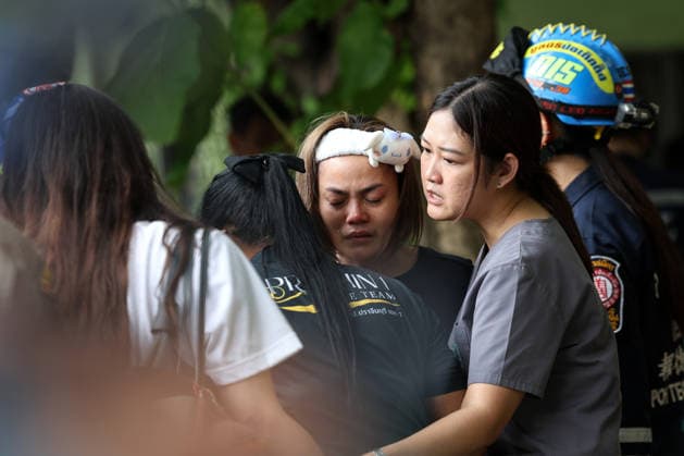 Death toll rises to 7 in Thailand school shooting: Local media BANGKOK, THAILAND - AUGUST 7: People react on the site of a shooting at Debsirin Nonthaburi School in Bang Kruai district, Nonthaburi province, north of Bangkok, Thailand on August 7, 2026. Valeria Mongelli Anadolu Bangkok Thailand. Editorial use only. Please get in touch for any other usage.  Copyright: x2026xAnadoluxValeriaxMongellix