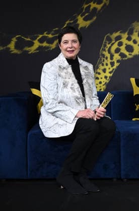 LFF 2026 - Isabella Rossellini At Excellence Award Photocall Isabella Rossellini attends the Excellence Award photocall during the 2026 Locarno Film Festival in Locarno, Switzerland on August 6, 2026. Photo by Nick Zonna IPA ABACAPRESS.COM Locarno Switzerland  Copyright: xZonnaxNick IPA ABACAx