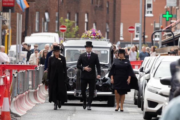 The funeral of Brenda Fricker in Dublin 06.08.2026. The funeral of Brenda Fricker in Dublin.  Copyright: xGaryxAshex NINTCHDBPICT001099704472