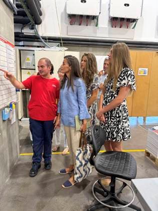 Spanish Queen Letizia and Princess Leonor and Sofia during visit Esment foundation in Mallorca on Friday, 7 August 2026. Cordon Press 