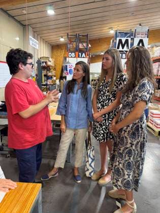 Spanish Queen Letizia and Princess Leonor and Sofia during visit Esment foundation in Mallorca on Friday, 7 August 2026. Cordon Press 